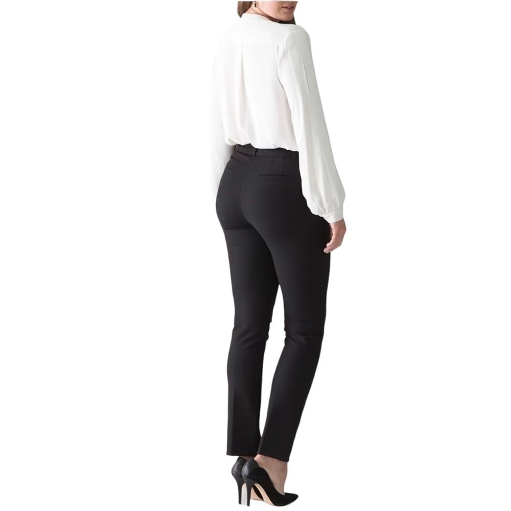 WHBM black pants leggings wide elastic waist Never Worn L
C